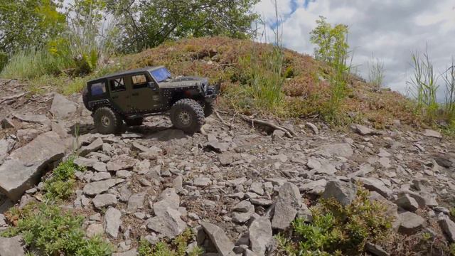 Jeep Wrangler Rubicon Extreme 4x4 Rc Rock Crawling - Scale Rc Crawler смотреть онлайн