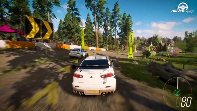 Race Off Road - Mitsubishi Lancer Evolution X GSR 2008 - Forza Horizon 4 смотреть онлайн