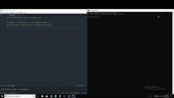How to run a Python Script from your Command Line or CMD