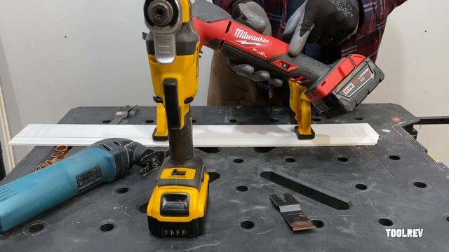 Milwaukee M18 FUEL Vs DeWalt DCS356 Oscillating Multi-Tool BATTLE!