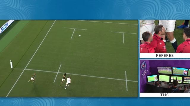 How to score the PERFECT kick and chase in a Rugby World Cup Final! смотреть онлайн