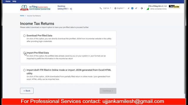How to download ITR utility for AY 2023-24 | ITR utility | Offline JSON ITR utility | Prefilled dat смотреть онлайн