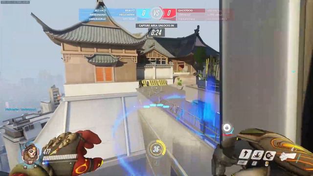 OVERWATCH - DOOMFIST STREET FIGHTER CUSTOM GAMEMODE!? смотреть онлайн
