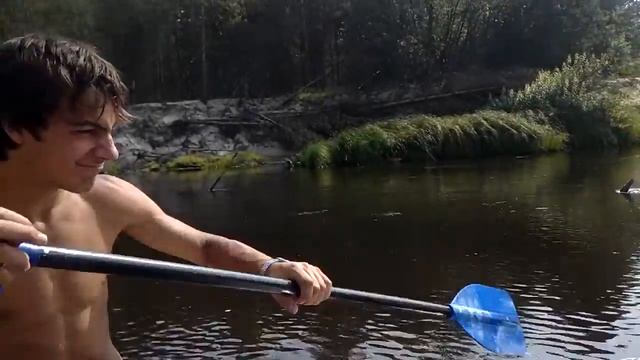 Водный поход по р.Керженец 2013г. 1/4 смотреть онлайн