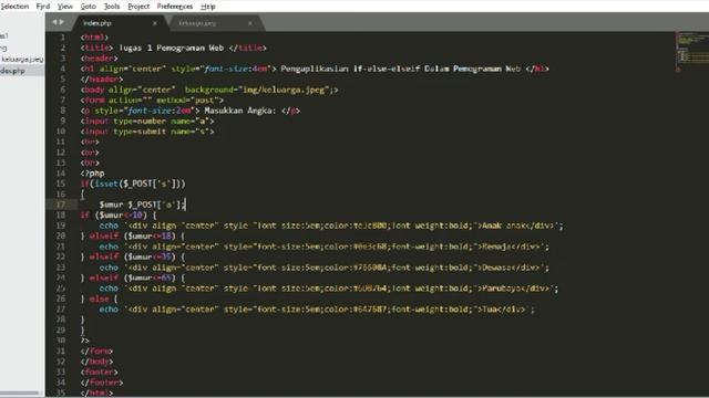 Pengaplikasian If-Else pada Pemrograman Web (PHP) смотреть онлайн