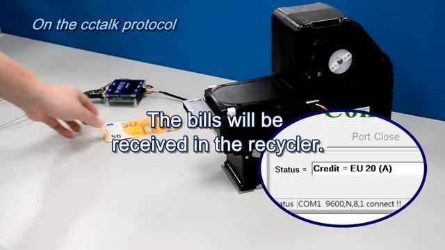 BR2300 on the cctalk protocol смотреть онлайн