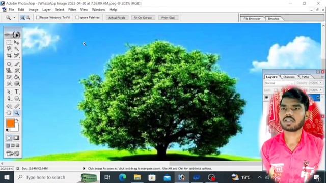 Zoom Tool Use In Photoshop । How To Use Zoom Tool In Photoshop । Zoom Tool Use In Hindi । #photosho
