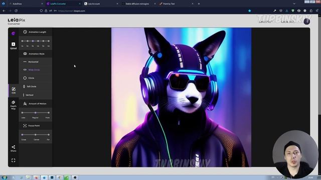 Новые онлайн инструменты на нейросетях. Как сделать объемную картинку и вариации как в MidJourney смотреть онлайн