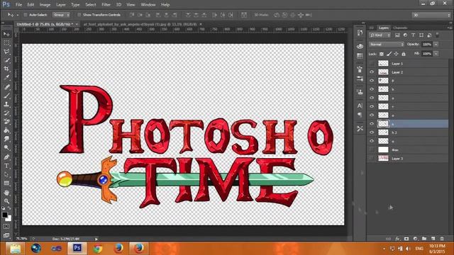 Photoshop Time /Time lapse/ смотреть онлайн
