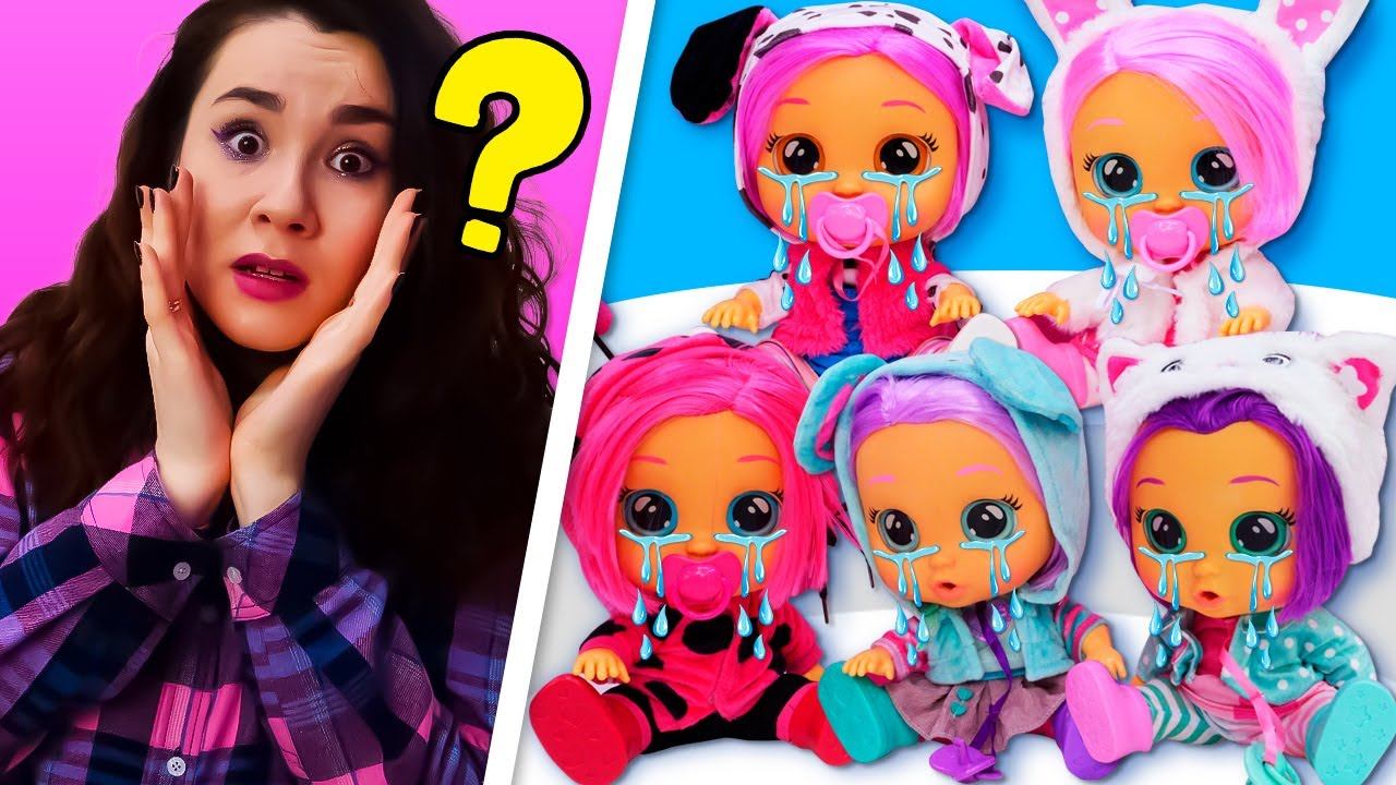 Видео куклы Край Бебис КАК МАМА. Игры в дочки матери на кухне. Пупсы и игры одевалки для детей смотреть онлайн