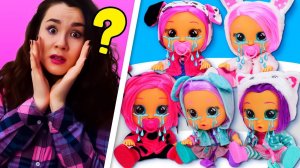 Видео куклы Край Бебис КАК МАМА. Игры в дочки матери на кухне. Пупсы и игры одевалки для детей