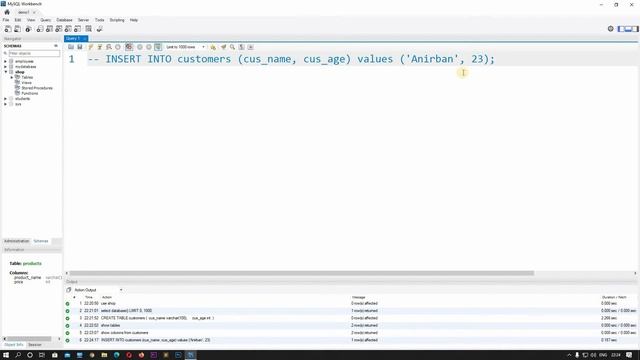 INSERT DATA INTO MYSQL WORKBENCH | SQL Tutorial For Beginners [ HINDI ] #7 смотреть онлайн