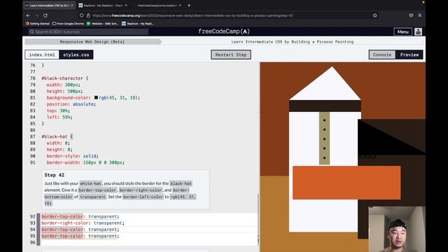 NEW 2022 | FreeCodeCamp: Learn Intermediate CSS by Building a Picasso Painting смотреть онлайн