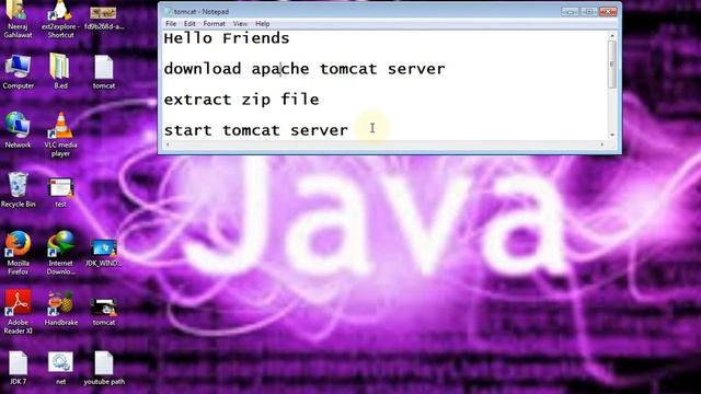 Apache Tomcat Server Download and Configuron Windows смотреть онлайн