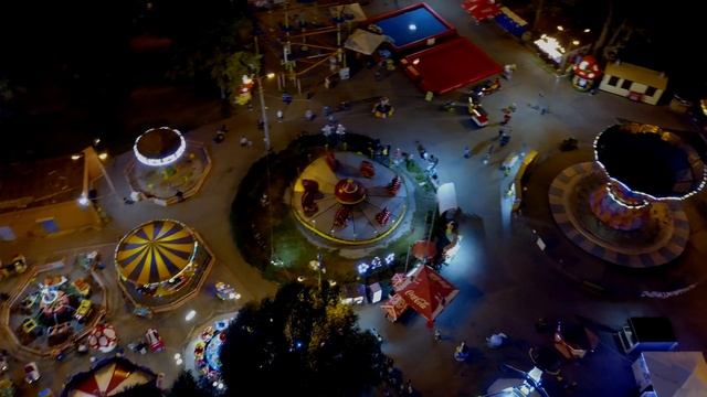 Ночной парк Гагарина-сказочный г.Самара 7 сентября 2018 смотреть онлайн