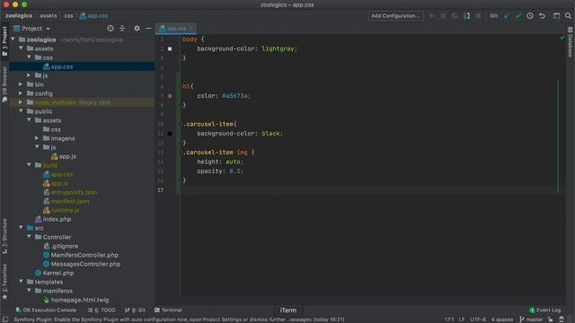 Aula 18 – Symfony 5 – Encore (parte 2) - Curso gratuito de Symfony PHP 7 смотреть онлайн