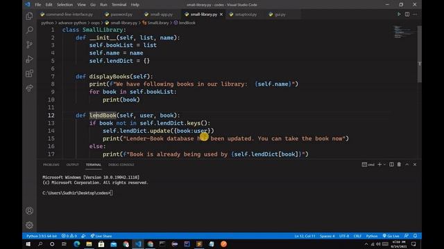 Project - Small Library || Python end to end course #74 смотреть онлайн