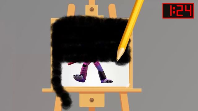 3 Mine Countdown Timer | drawing monster [Nuclear Bomb] ? смотреть онлайн