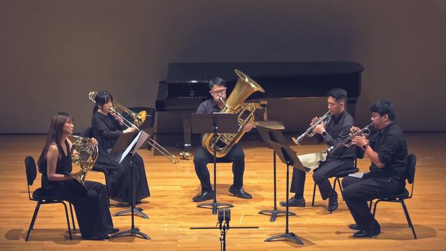 Wei-Chieh Henry Hu - Brass Quintet "Night Views" смотреть онлайн