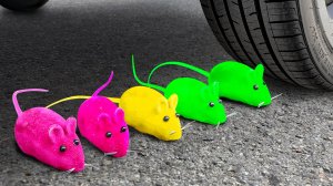 Машина Давит Предметы под Колесом АСМР МАШИНА