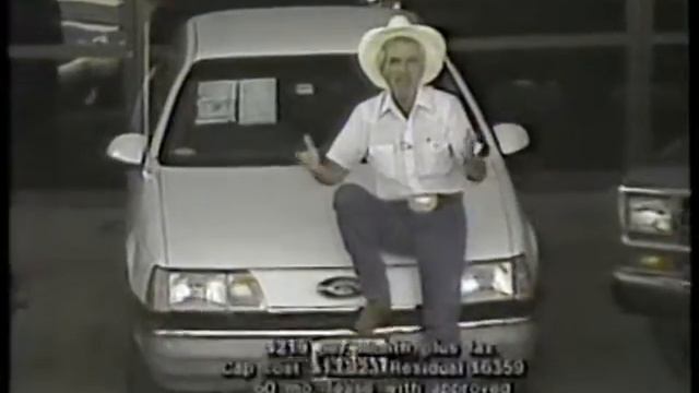 1986 Earnhardt's Ford "No Bull" Leasing TV Commercial смотреть онлайн