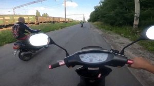 Покатушки на скутере 50 кубов [GoPro 8 Black]
