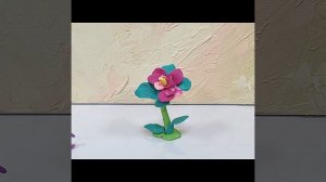 Мама с 8 марта. Мультик из пластилина.#shorts