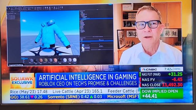 ROBLOX CEO David Baszucki on Squawk Box 2/22/23 смотреть онлайн