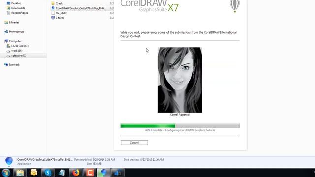 Corel Draw X7 Complete Installation + Cracked смотреть онлайн