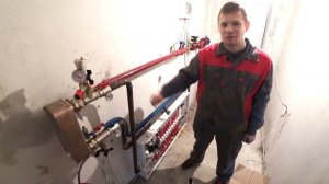 Водяной теплый пол через теплообменник. Обзор обвязки и подключения.