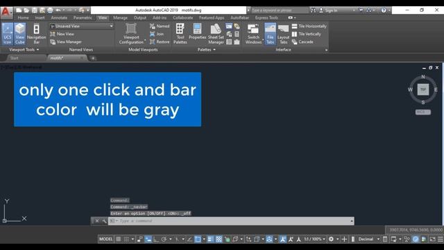 Hide and show navigation bar in autocad смотреть онлайн