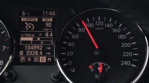 Ниссан Кашкай 2.0 Вариатор. Расход топлива в эконом режиме