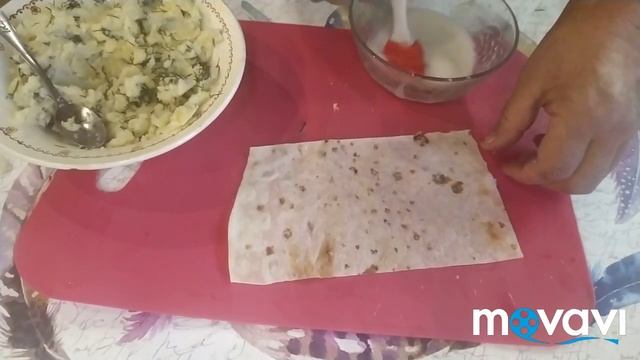 Рулетики из лаваша и картофельные лепешки. #лаваш#картофельныелепешки#рулетики из лаваша смотреть онлайн