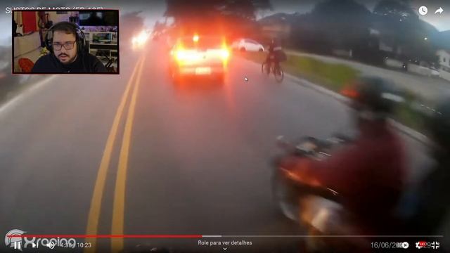 REACT: SUSTOS DE MOTO EP.105 - X RACING смотреть онлайн