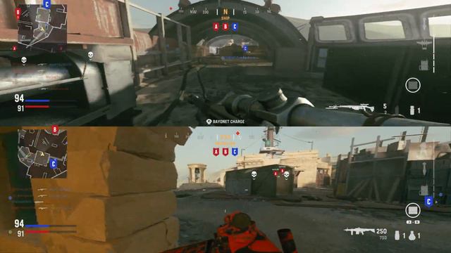 Call Of Duty Vanguard Domination Split Screen Multiplayer Gameplay With GF смотреть онлайн