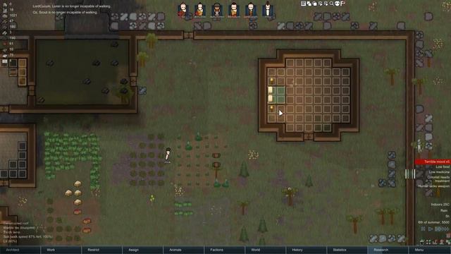 WHY RANDY WHY? - RIMWORLD ALPHA 14 Let's Play - Ep.7 - Rimworld A14 Gameplay
