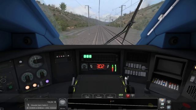 Train Simulator 2018: TGV Duplex Avignon-Marseilles смотреть онлайн