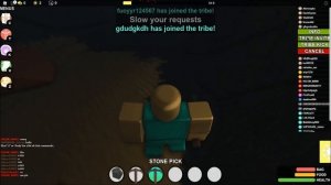 Выживание в роблокс буга буга! Роблокс booga booga!