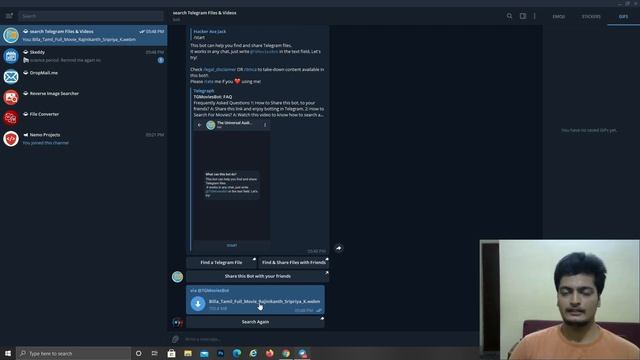 Top 5 - Telegram Bots for Daily Use | Online Class | Movie Downloading | File Convert | #telegram?? смотреть онлайн