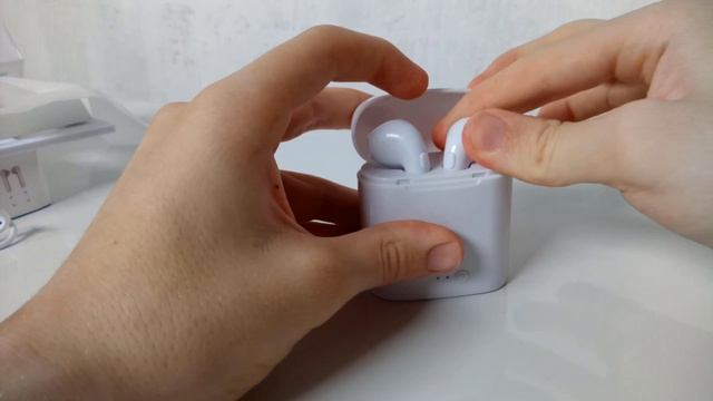 Fone bluetooth i7 tws, os airpods de pobre! | Unboxing e configuração смотреть онлайн