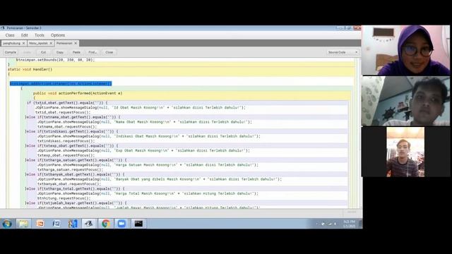 Aplikasi CRUD Sederhana (Aplikasi Apotek) Menggunakan Java (Blue J) dan Sqlite3 смотреть онлайн