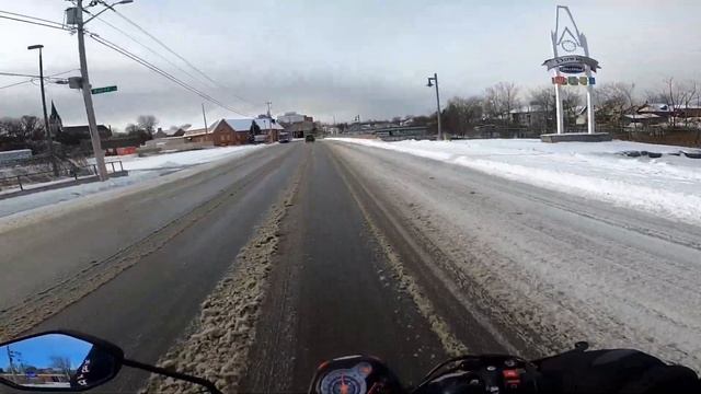 Ride After The Snow Storm With The Honda Navi 110cc (Old member Video смотреть онлайн