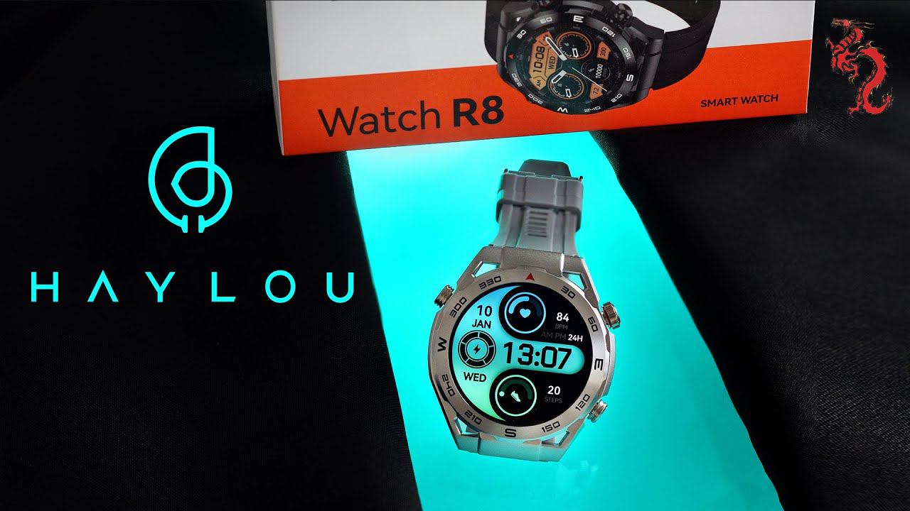УМНЫЕ часы с КРУТОЙ внешкой и AMOLED за 30$ //HAYLOU R8 смотреть онлайн