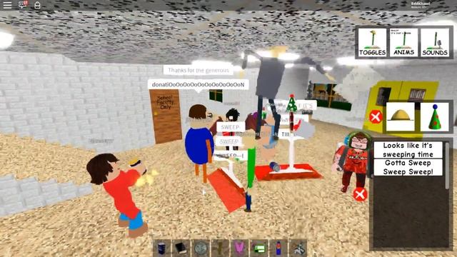 ? LIVE Baldi's Basics R15 RP Test ROBLOX смотреть онлайн