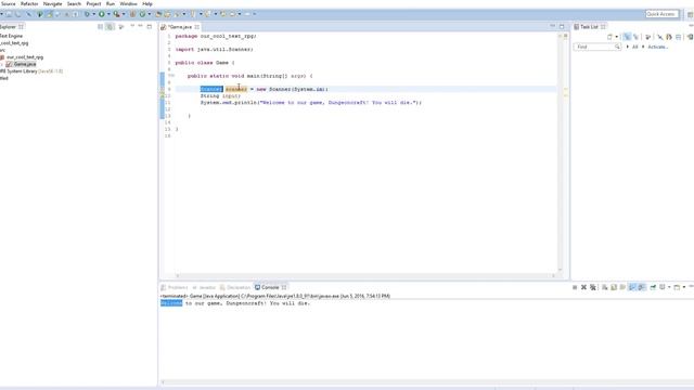 Make a Text RPG w/ JAVA - Learning Java for Begginers смотреть онлайн