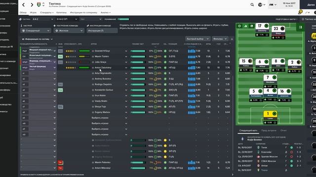 Football Manager || Интересные тактики || 3-1-4-2 смотреть онлайн