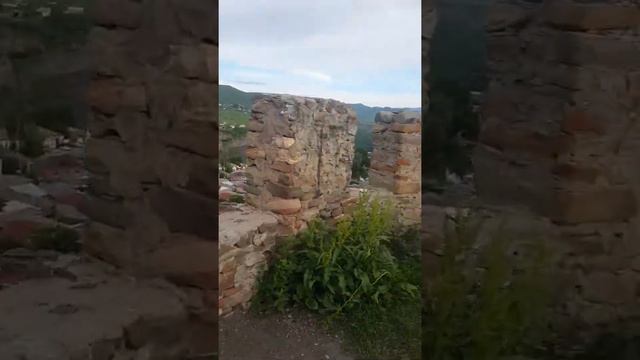 Усиша. Лакский район с. КУМУХ. Вид с башни. смотреть онлайн