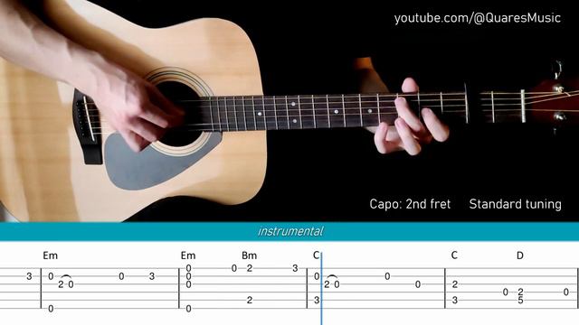 Avicii - Waiting For Love | Fingerstyle Guitar Tutorial | TAB смотреть онлайн
