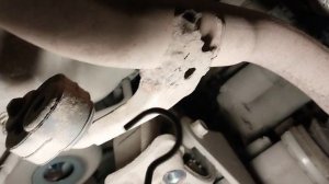 Демонтаж рулевой рейки, Kia Rio II