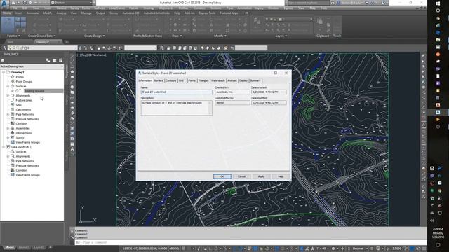 15 Surface display styles watershed and quick profile смотреть онлайн